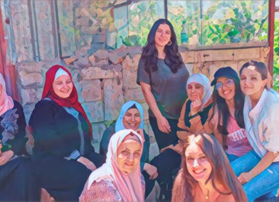 Community Garden in Aley comes to an end